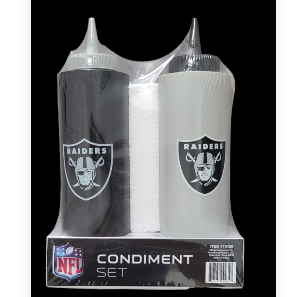 Raiders Condiment set - Picture 2 of 5
